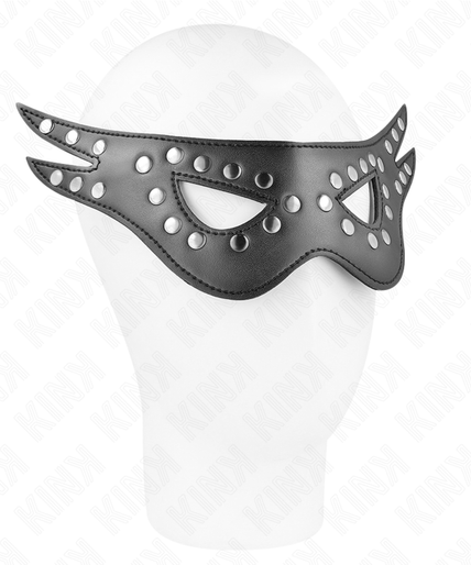 KINK - SEXY LEATHERETTE MASK MODEL 1 27 x 13 CM KINK - SEXY LEATHERETTE MASK MODEL 1 27 x 13 CM