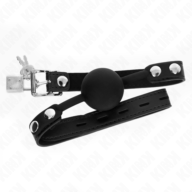 KINK - MODEL 1 SILICONE BAL 4 CM GAG MET SLOT 60 x 2 CM