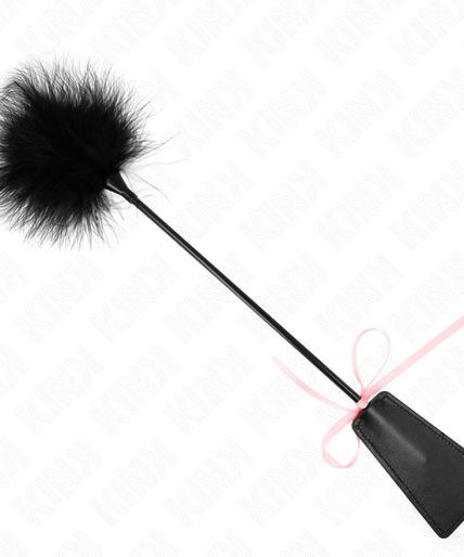 KINK - TICKLE FEATHERS WITH PINK RIBBON BOW 49 CM KINK - TICKLE FEATHERS WITH PINK RIBBON BOW 49 CM