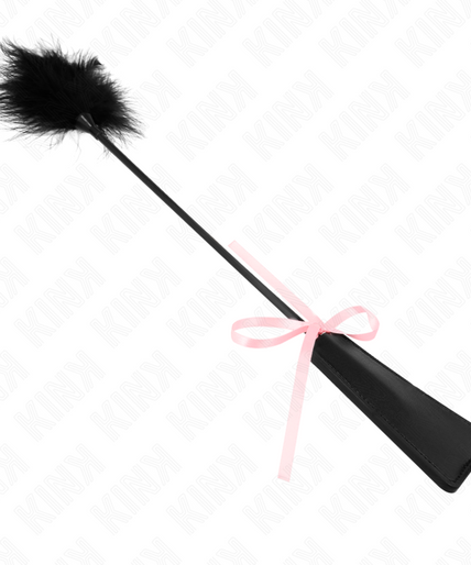 KINK - TICKLE FEATHERS WITH PINK RIBBON BOW 49 CM KINK - TICKLE FEATHERS WITH PINK RIBBON BOW 49 CM