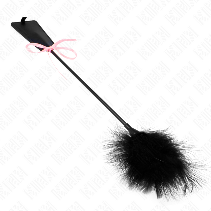 KINK – KNUFFEL VEER MET ROZE LINT STRIK 49 CM