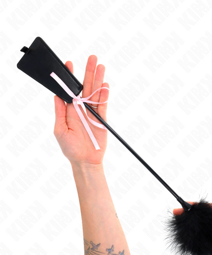 KINK - TICKLE FEATHERS WITH PINK RIBBON BOW 49 CM KINK - TICKLE FEATHERS WITH PINK RIBBON BOW 49 CM