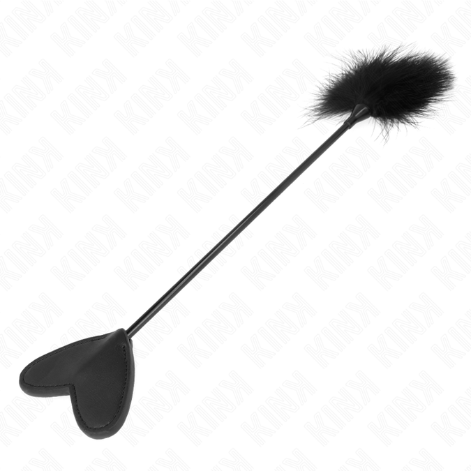Pleasurements – Kink – Kietelveren met hartvormige paddle 31 cm