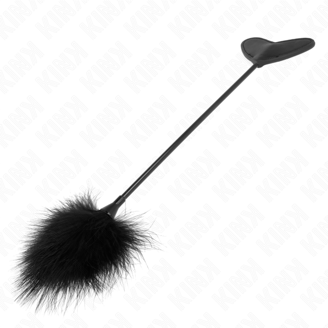 Pleasurements – Kink – Kietelveren met hartvormige paddle 31 cm