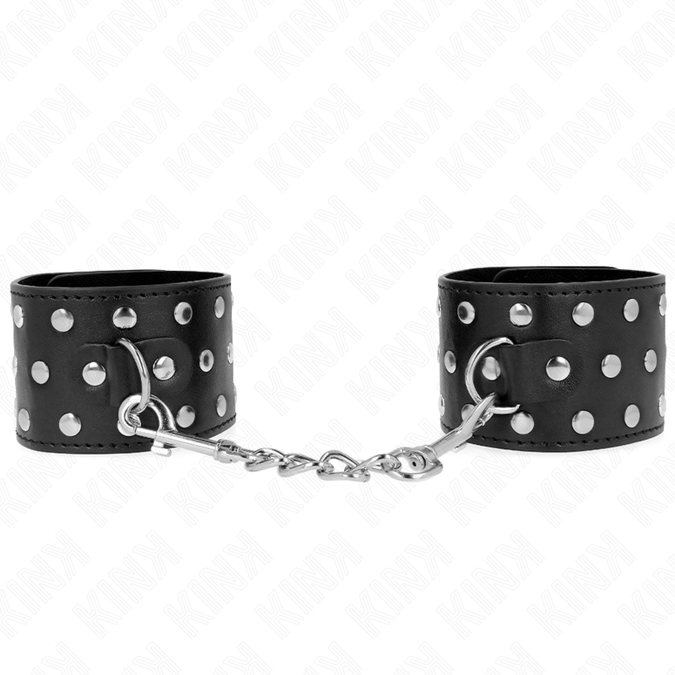 KINK - PUNK POLSGEWRICHT RESTRAINT VERSTELBAAR 19-24 CM X 5.5 CM