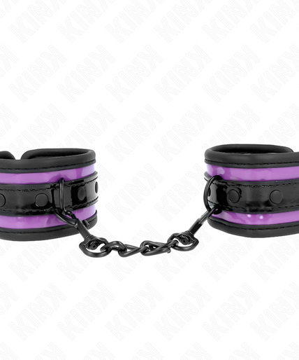 KINK - NEOPRENE WRIST RESTRAINTS LIGHT PURPLE AJUSTABLE 21-28 CM X 5 CM KINK - NEOPRENE WRIST RESTRAINTS LIGHT PURPLE AJUSTABLE 21-28 CM X 5 CM