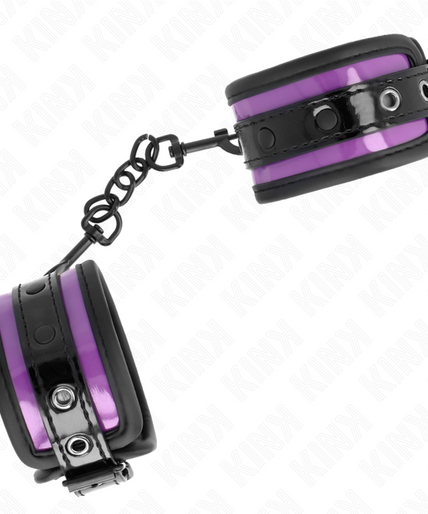 KINK - NEOPRENE WRIST RESTRAINTS LIGHT PURPLE AJUSTABLE 21-28 CM X 5 CM KINK - NEOPRENE WRIST RESTRAINTS LIGHT PURPLE AJUSTABLE 21-28 CM X 5 CM