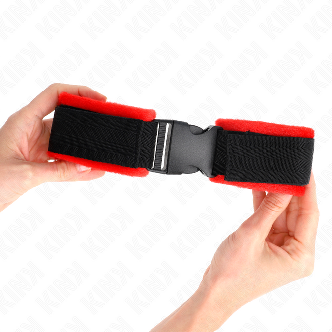 Kink – Nylon Bind Hook&loop Wrist Restraints Black Model 1 Ajdustable 25 – 35 Cm X 6 Cm