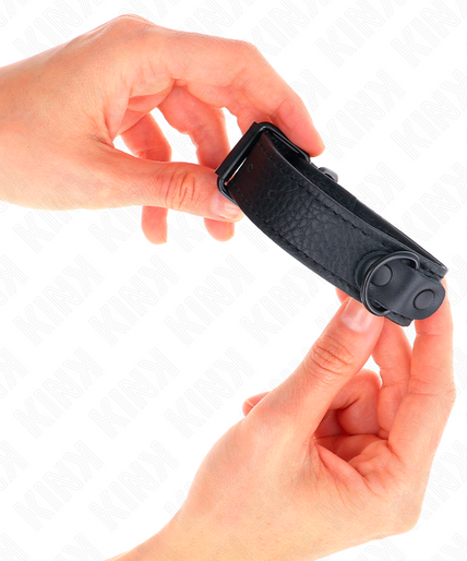 KINK - BEGINNER HAND CUFFS ADJUSTABLE 13-23 CM X 2.2 CM KINK - BEGINNER HAND CUFFS ADJUSTABLE 13-23 CM X 2.2 CM