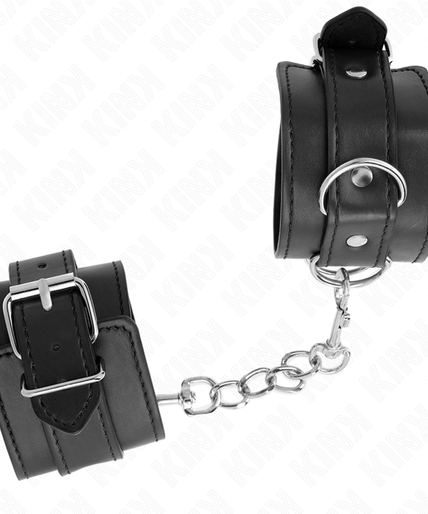 KINK - SIMPLE WRIST RESTRAINTS BLACK ADJUSTABLE 20-23 CM X 5.5 CM KINK - SIMPLE WRIST RESTRAINTS BLACK ADJUSTABLE 20-23 CM X 5.5 CM