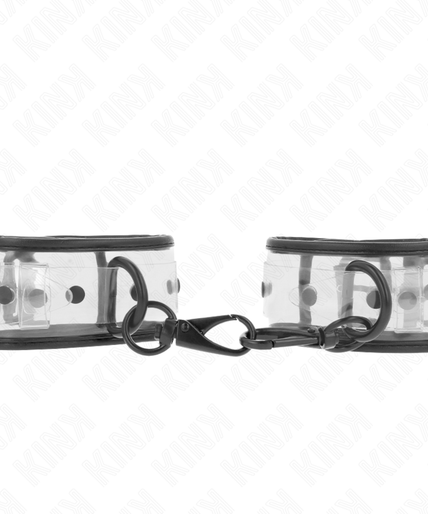 KINK - CLEAR WRIST CUFFS ADJUSTABLE 18-30 CM X 5.5 CM KINK - CLEAR WRIST CUFFS ADJUSTABLE 18-30 CM X 5.5 CM