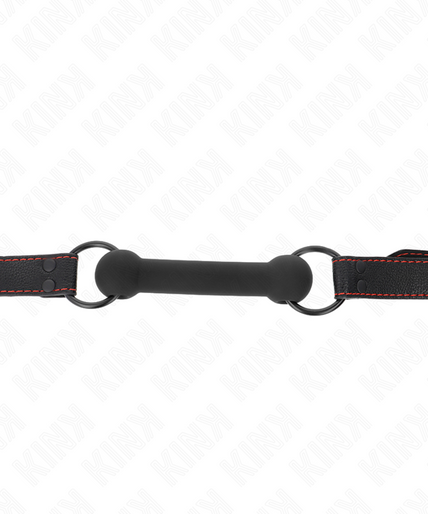 Kink – Botknevel met kunstlederen band zwart verstelbaar 41 – 57 cm Kink – Botknevel met kunstlederen band zwart verstelbaar 41 – 57 cm