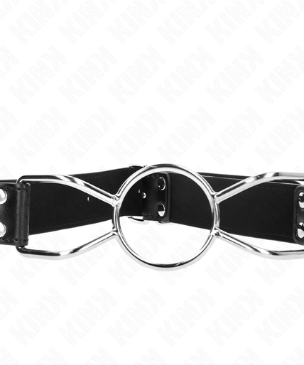 KINK - SPIDER MOUTH GAG 60 X 3 CM SIZE L 5 CM KINK - SPIDER MOUTH GAG 60 X 3 CM SIZE L 5 CM
