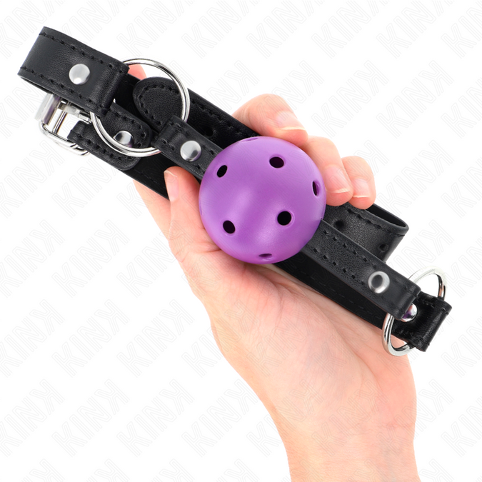 KINK - HOLLE HARD PAARSE BAL 4,5 CM KNEVEL 63,5 X 2 CM
