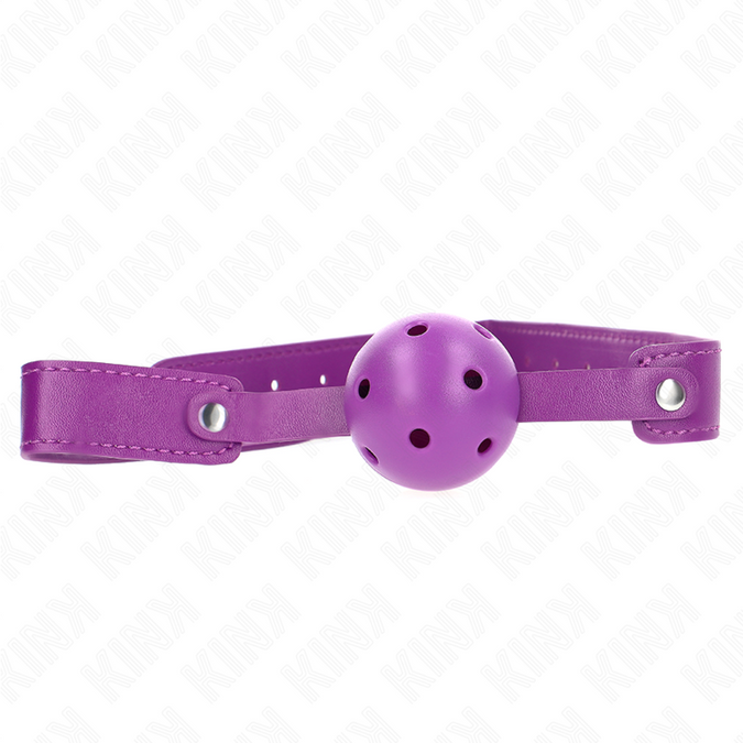 KINK - PAARSE ADEMENDE BAL 4,5 CM GAG 65 x 2,5 CM