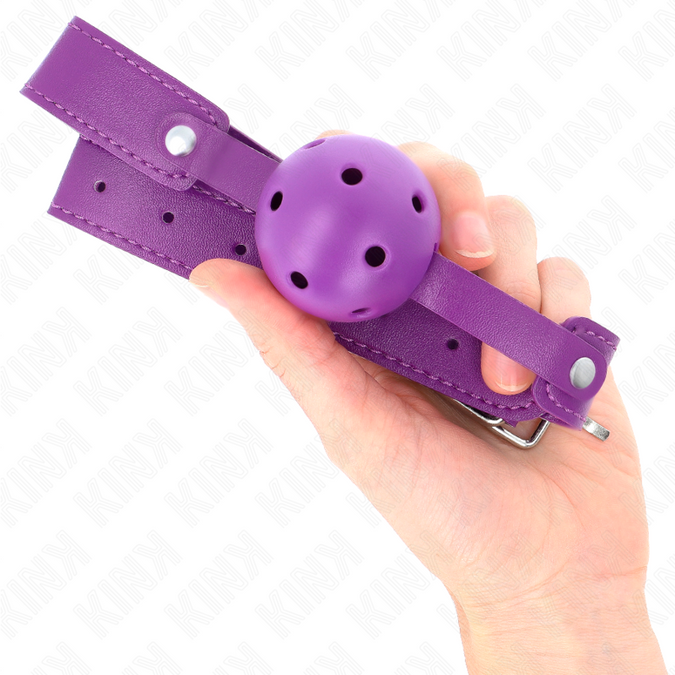 KINK - PAARSE ADEMENDE BAL 4,5 CM GAG 65 x 2,5 CM