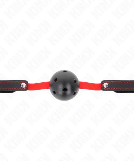 Kink – Hollow Hard Mondgag 4.5 Cm Met Elastische Riem 56 X 1.5 Cm Kink – Hollow Hard Mondgag 4.5 Cm Met Elastische Riem 56 X 1.5 Cm