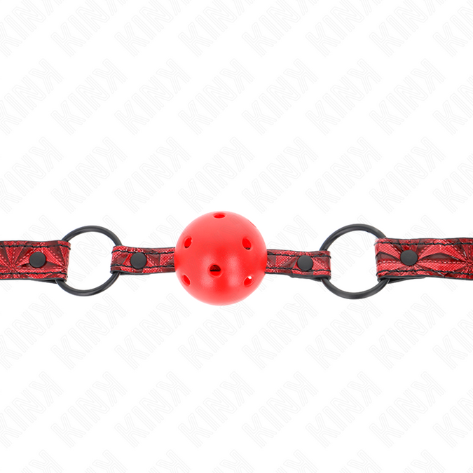 Kink – Diamond Pattern Ball 4.5 Cm Gag Model 1 64.5 Cm Adjustable 42 – 60 Cm