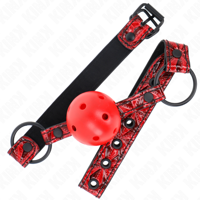Kink – Diamond Pattern Ball 4.5 Cm Gag Model 1 64.5 Cm Adjustable 42 – 60 Cm
