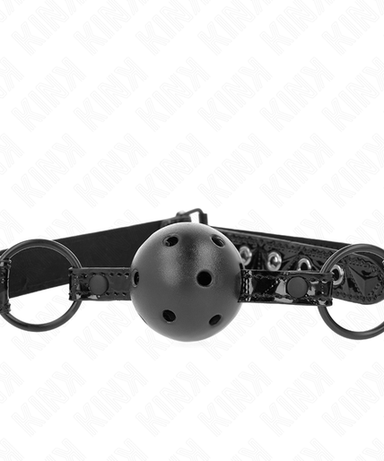 KINK - DIAMOND PATTERN BALL 4.5 CM GAG MODEL 3 64.5 CM ADJUSTABLE 42-60 CM KINK - DIAMOND PATTERN BALL 4.5 CM GAG MODEL 3 64.5 CM ADJUSTABLE 42-60 CM