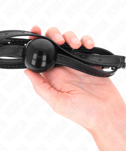 KINK - SMALL SIMPLICITY STRAP BALL 4 CM GAG 60 x 2 CM KINK - SMALL SIMPLICITY STRAP BALL 4 CM GAG 60 x 2 CM