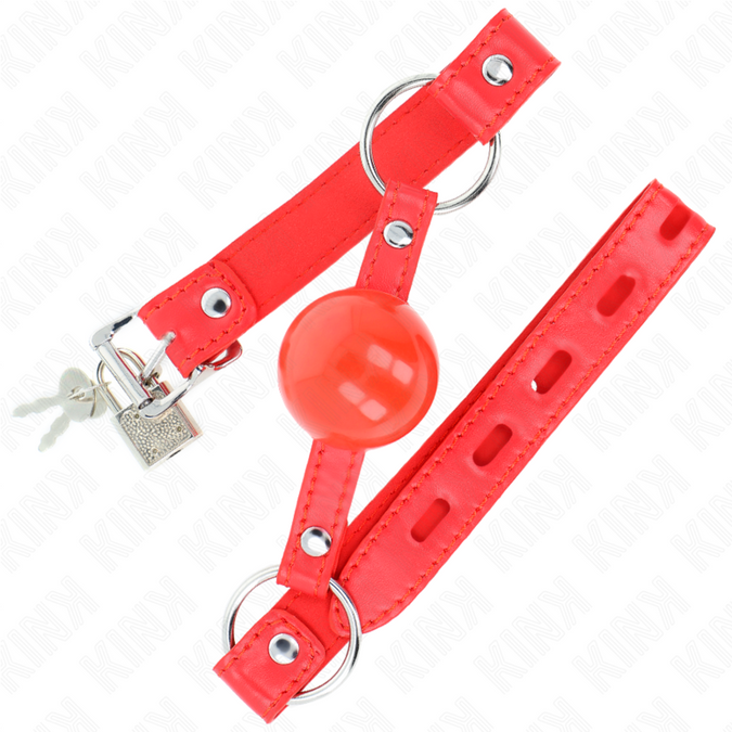 KINK - TPE BAL 4 CM KNEVEL MET ROJO SLOT 60 x 2 CM