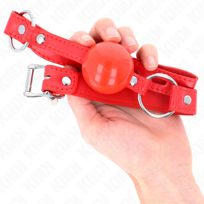 KINK - TPE BAL 4 CM KNEVEL MET ROJO SLOT 60 x 2 CM