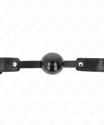 KINK - SOFT TPE BALL 4 CM GAG MODEL 2 65 x 2.5 CM KINK - SOFT TPE BALL 4 CM GAG MODEL 2 65 x 2.5 CM