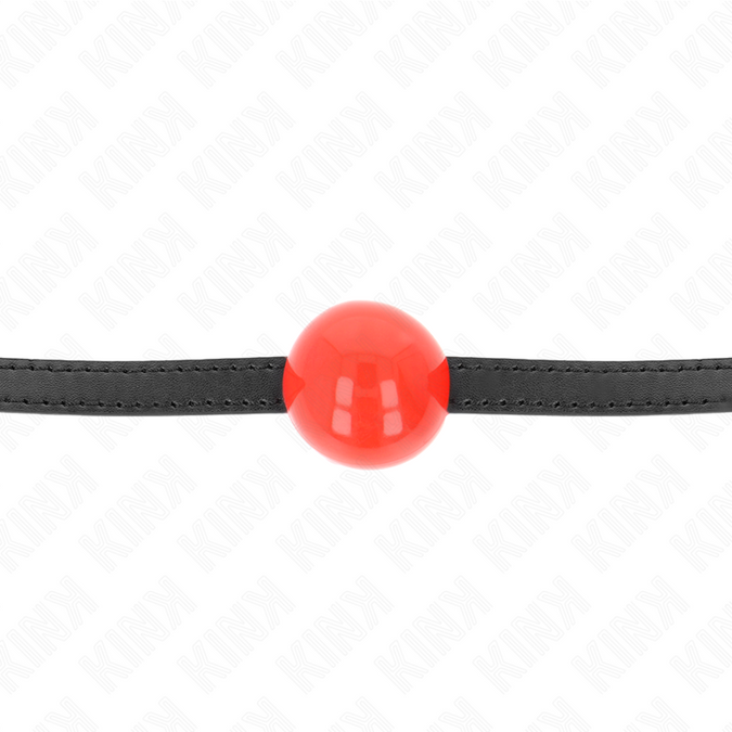 KINK - RODE ENKELE MASSAGEBAL 4 CM KNEVEL 65 x 1.5 CM