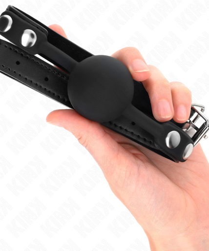 KINK - SILICONE BALL 4 CM GAG MODEL 1 60 x 2 CM KINK - SILICONE BALL 4 CM GAG MODEL 1 60 x 2 CM