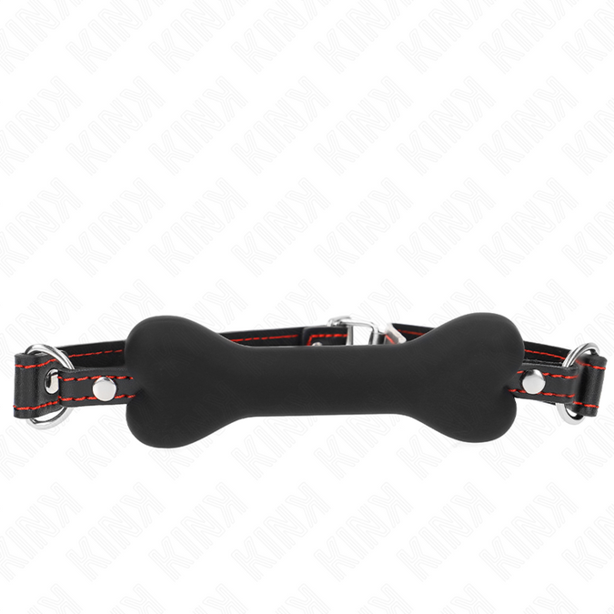 Kink – Schwarzer Knochen 12 cm Knebel 63 x 2 cm