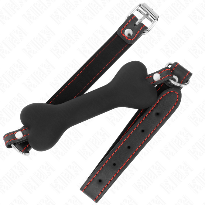 Kink – Schwarzer Knochen 12 cm Knebel 63 x 2 cm