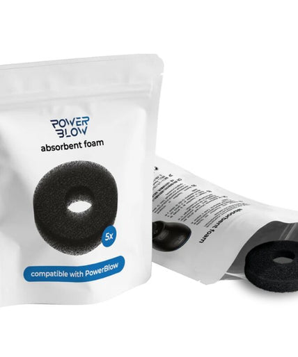 KIIROO - POWER BLOW ABSORBENT FOAM 5 PACK KIIROO - POWER BLOW ABSORBENT FOAM 5 PACK