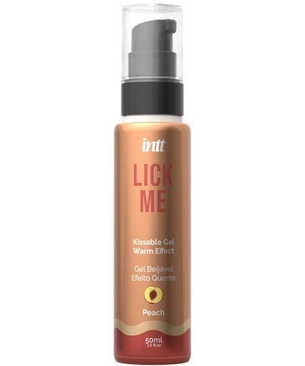 INTT - LICK ME PEACH EDIBLE GEL HEAT EFFECT INTT - LICK ME PEACH EDIBLE GEL HEAT EFFECT