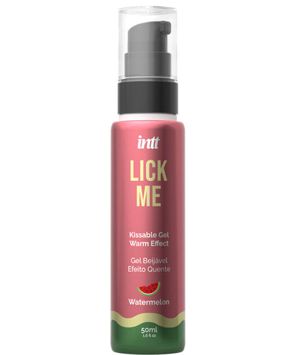 INTT - LICK ME WATERMELON EDIBLE GEL HEAT EFFECT INTT - LICK ME WATERMELON EDIBLE GEL HEAT EFFECT