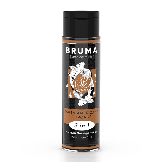 BRUMA - PREMIUM MASSAGE HETE OLIE CUPCAKE 3 IN 1 - 100 ML
