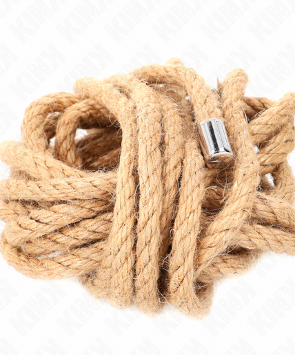 KINK - HEMP ROPE WITH METAL HEAD 5 METER KINK - HEMP ROPE WITH METAL HEAD 5 METER