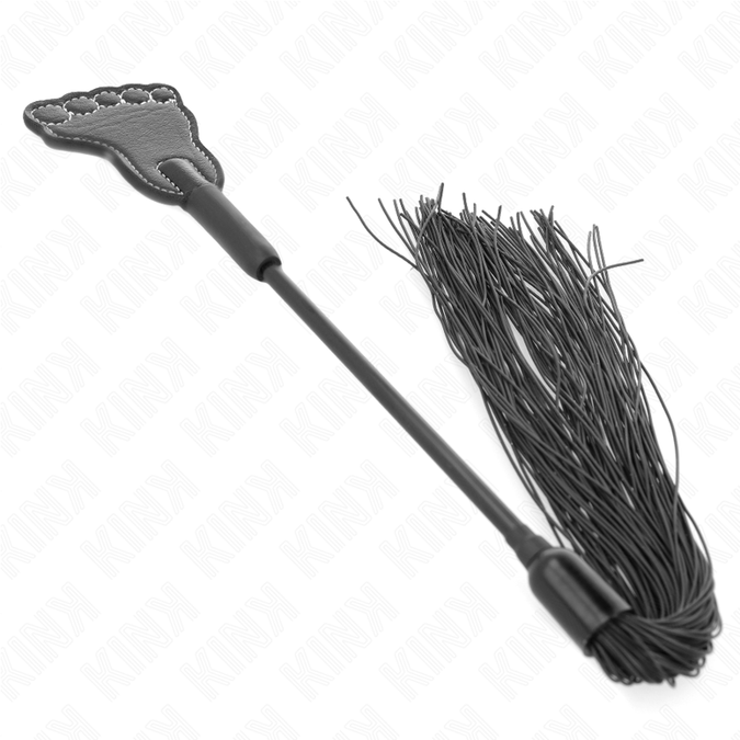 Kink – Foot Shaped Paddle With Tassel Whip 31 Cm