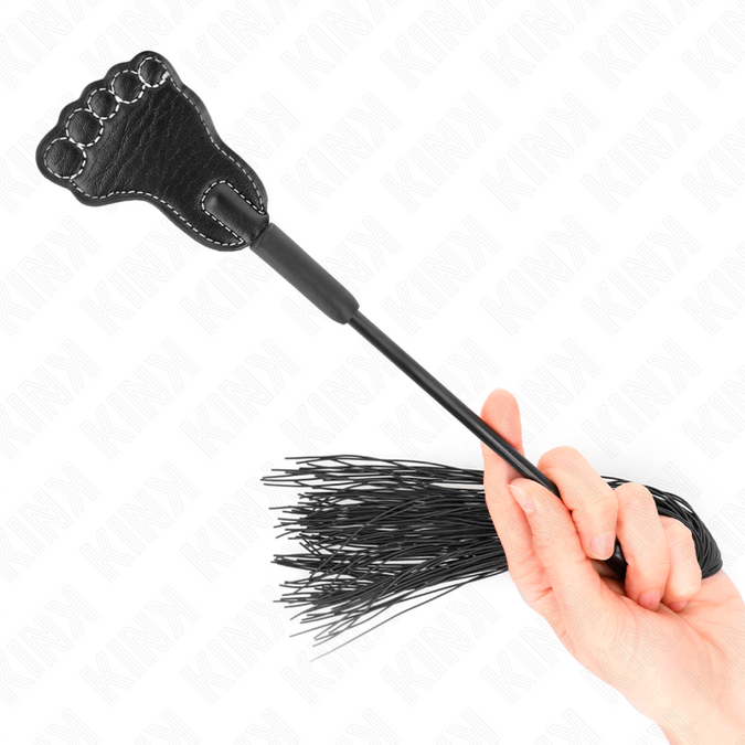 Kink – Foot Shaped Paddle With Tassel Whip 31 Cm