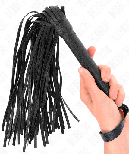 KINK - DARK BLUE BEAD WHIP 43.5 CM KINK - DARK BLUE BEAD WHIP 43.5 CM