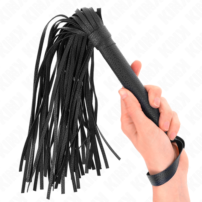 Kink – Dark Blue Bead Whip 43.5 Cm