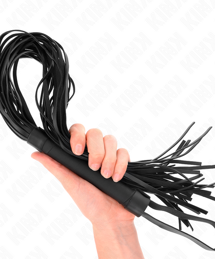 KINK - IMITATION SHEEP SKIN WHIP 60 CM KINK - IMITATION SHEEP SKIN WHIP 60 CM