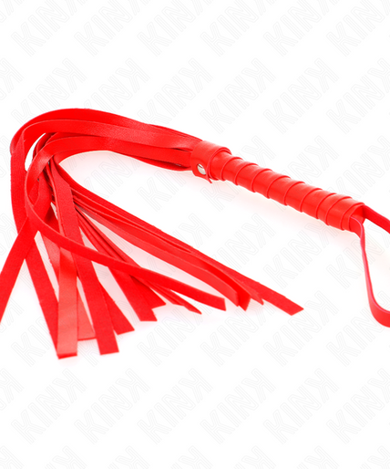 KINK - SIMPLE RED WHIP 45 CM KINK - SIMPLE RED WHIP 45 CM