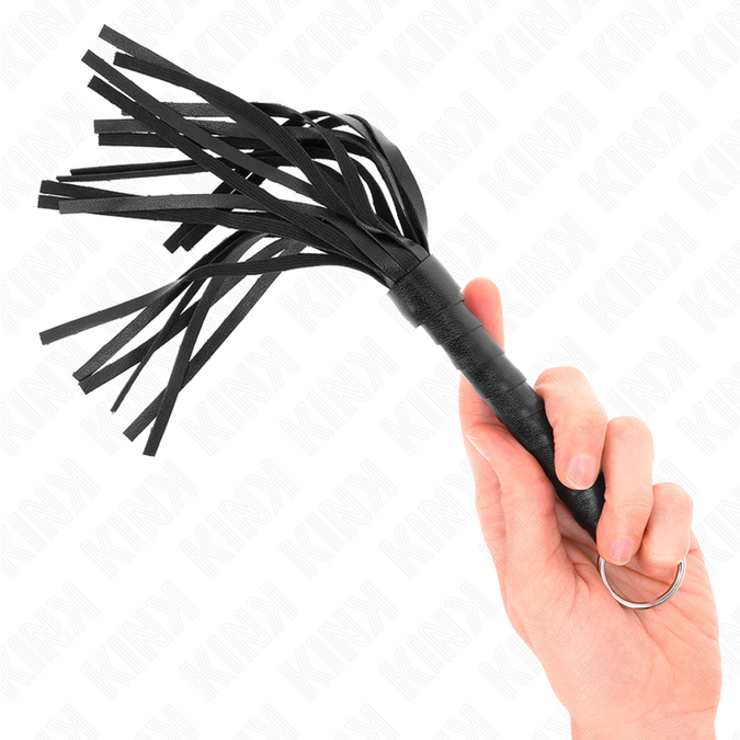 Kink – Einfacher Mini Schwarzer Peitsche 28 Cm