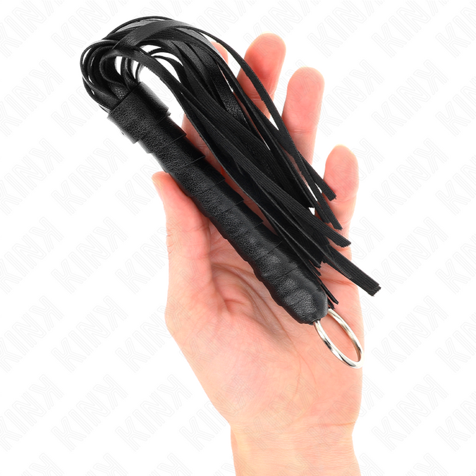 Kink – Einfacher Mini Schwarzer Peitsche 28 Cm
