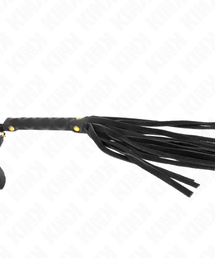 KINK - BLACK SUEDE MINI WHIP 30 CM KINK - BLACK SUEDE MINI WHIP 30 CM