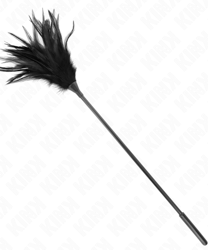 KINK - MULTIPLE BLACK TICKLE FEATHERS 45 CM KINK - MULTIPLE BLACK TICKLE FEATHERS 45 CM