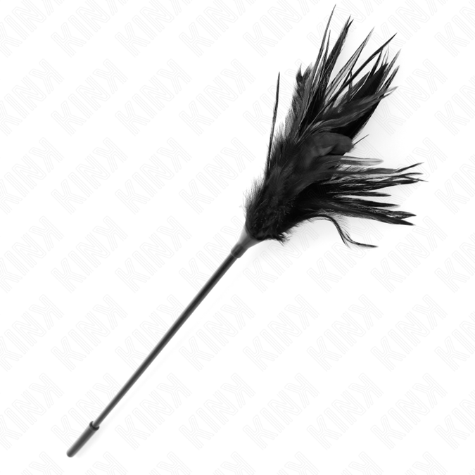 KINK - MEERDERE ZWARTE TIKKELVEERTJES 45 CM
