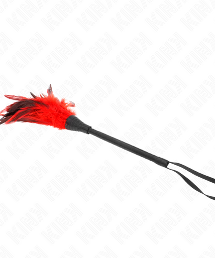 Pleasurements – Kink – Red Maids Horn – Gevormde Kriebelveertjes 36 Cm Pleasurements – Kink – Red Maids Horn – Gevormde Kriebelveertjes 36 Cm