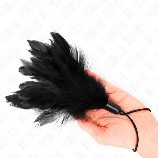 Pleasurements – Kink – Tickle Feathers With Rope Handle 15 Cm